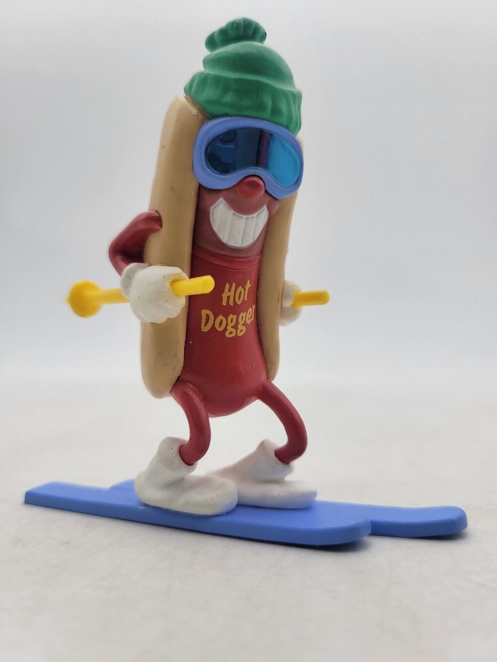 Hallmark Christmas Ornament Hot Dogger 1990 Hot Dog Frankfurter Snow Skiing